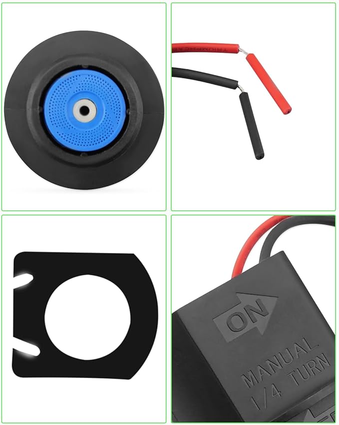 Potted Latching DC Solenoid Assembly, Irrigation Sprinkler System DC Solenoid, Sprinkler Controller Solenoid Fit for Rain Bird DV DVF ASVF PGA PEB PESB GB EFB-CP BPE BPES Series valves, K80920