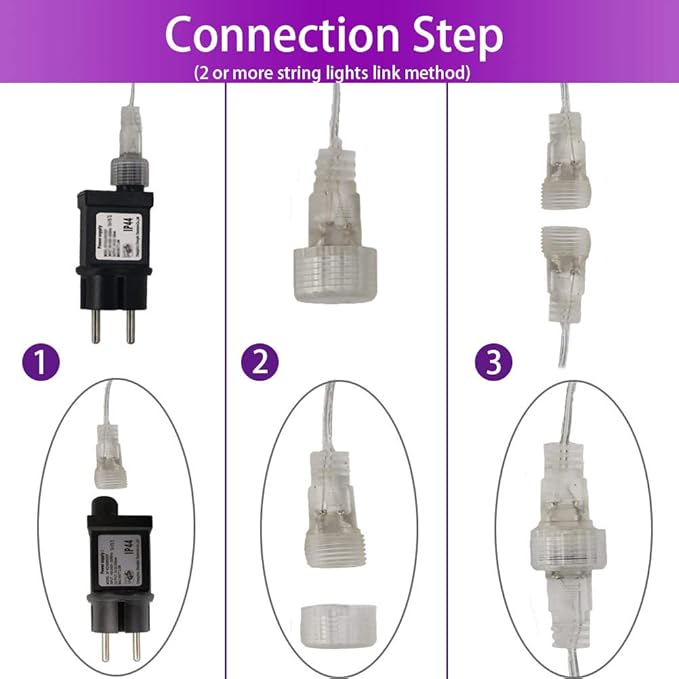 YASENN 300Led Icicle Style String Lights 29.5FT,Update Connectable 8 Lighting Modes with Timer Icicle Lights for Home Garden Outdoor Indoor Eave Decor (Blue and White LED White Cable)