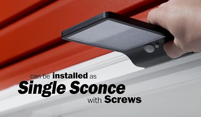 Jokari Solar Powered Motion Activated Walkway and Sign Illuminators 2 Pack. Efficiently Light Up Paths or Signage With Eco-Friendly Solar Energy and Intelligent Motion Sensing to Keep Your Family Safe