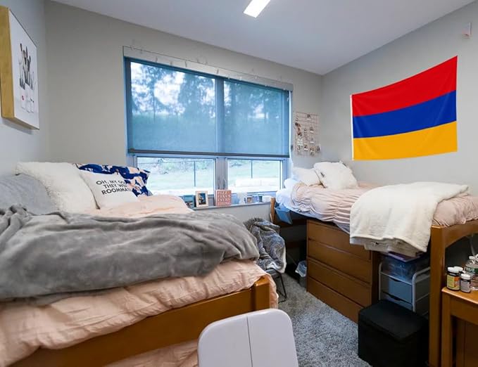 Armenia Flag 2x3FT Armenian National Polyester Flag With 2 Grommets For Patriotic Armenian Themed Festival Events Party Decoration(Armenia, 2x3FT)