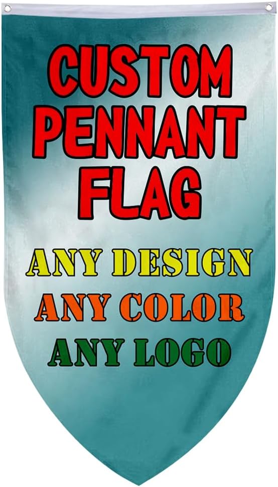 Customizable Games Funny Family Personalized Swallowtail flag Garden house banner Decor Double Stitched Polyester with Brass Grommets (Filleting, 20x30in)