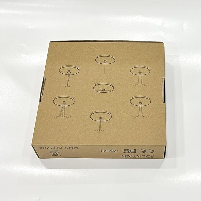 SZMP Solar Fountain 4W Bird Bath Fountains Upgraded 60 LED Lights, Solar Powered Fountain Pump Built-in 4000 Battery with 7 Nozzle & 4 Fixer, Solar Water Fountain for Garden, Bird Bath, Pool, Pond