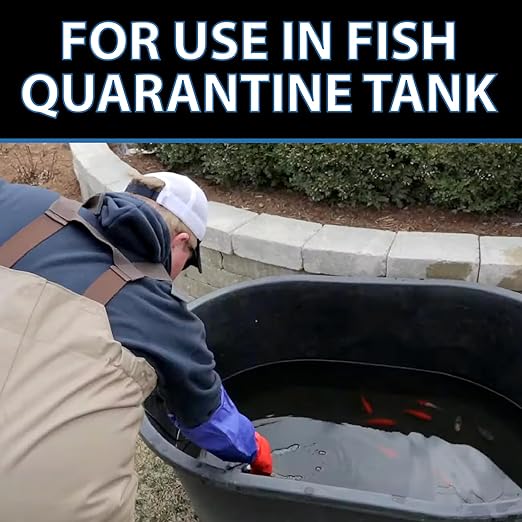 CrystalClear ParaSalt Outdoor Pond & Water Garden Rock Salt Crystals, Anti Fish Parasite, Beneficial Stress Reducing & Slime Coat Treatment, Natural Aquatic Additive, Koi, Plants & Pet Safe, 20 lbs