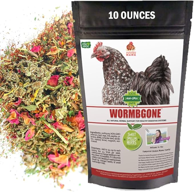 Non-GMO Backyard Chicken Nesting Herbs (10 oz) - Naturally Keep A Clean Coop Your Hens Will Love
