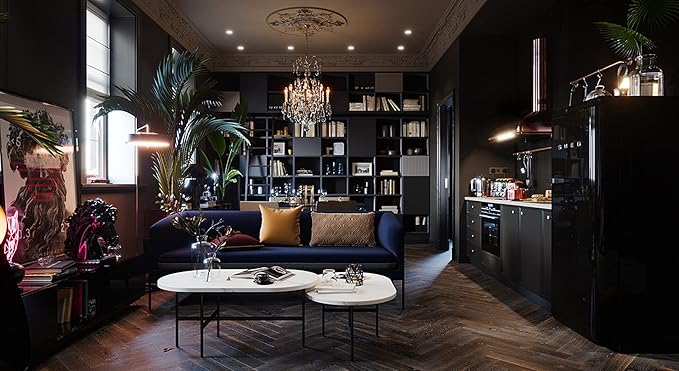 Dimoon 236''x23.6'' Black Peel and Stick Wallpaper Contact Paper Modern Self Adhesive Wall Paper Removable Renter Friendly Textured Solid Color Shelf Cabinet Vinyl Roll (236''x23.6'',Black)