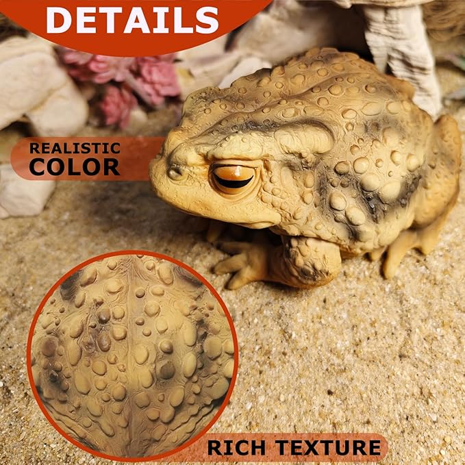 Sunthus Frog Toad Sculptures Garden Statues Yard Art Resin Decorations Outdoor Garden Decor