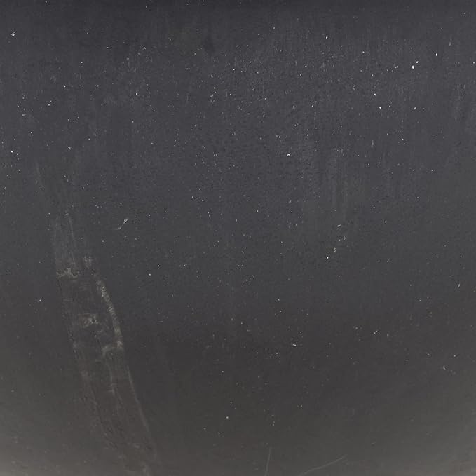 PSW Pot Collection Shallow Garden Bowl Planter for Succulents, Bonsai, Fairy Gardens, Herbs, 8-Inch, Dark Charcoal