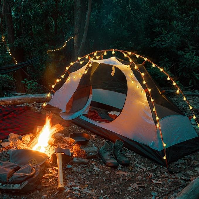 98.4ft 300LED Globe String Lights Outdoor,Crystal Fairy Light IP44 Waterproof Outdoor Hanging Decorative Lights for Home Tent Patio Garden Party Wedding Decor