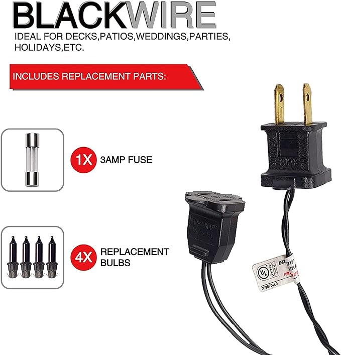 TW SHINE Purple Halloween Lights, 20FT 100 Count Incandescent Mini String Lights, Waterproof Halloween Decorations for Outdoor Indoor Patio Home Party Garden Yard Decor