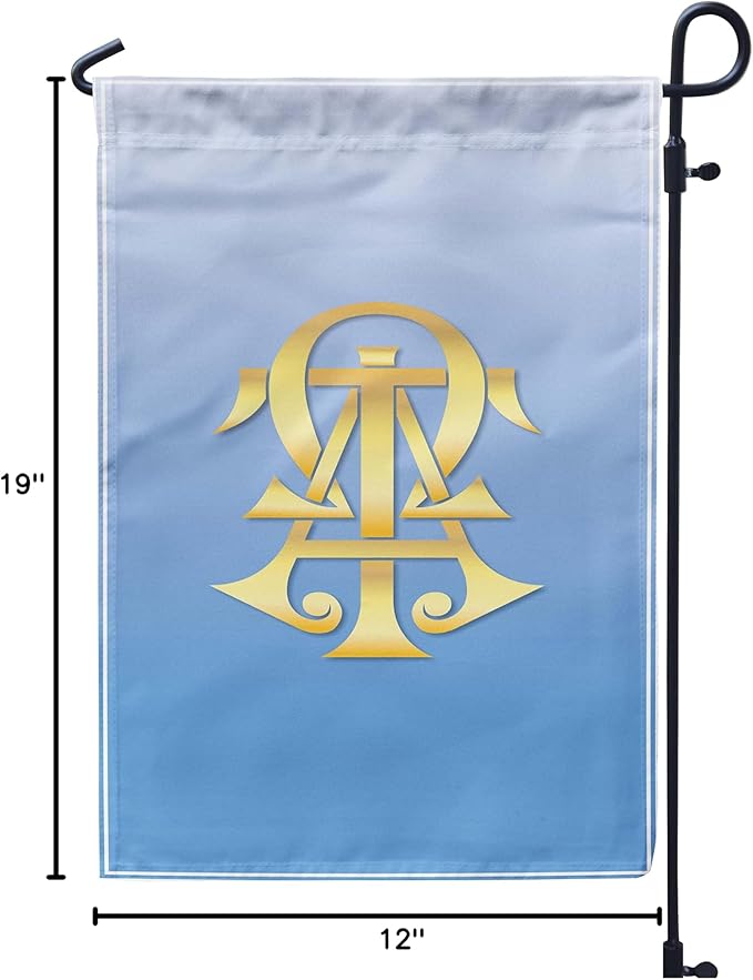 Alpha Tau Omega Licensed Flag Garden Flag Banner Yard Decor Outdoor Decoration (Alpha Tau Omega #2)