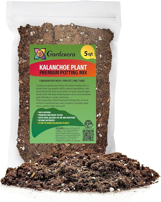 Kalanchoe Plant Premium Potting Mix - Unleash The Full Potential of Your Plants with The Best Mix Available - 5 Quart