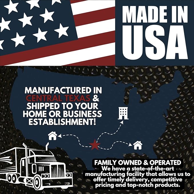 Heavy-Duty Portable Outdoor Picnic Table with Umbrella Hole, Punched Steel Patio Dining Furniture Made in America (46" Round Top, Textured Light Blue)