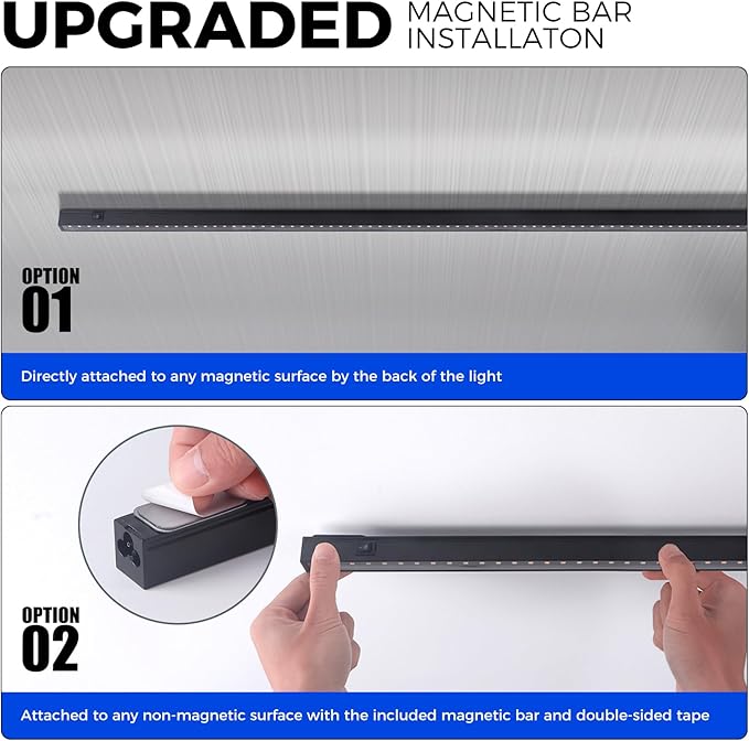 Barrina T5 Grow Lights for Indoor Plants, 3FT 128W (8 X 16W) Plant Grow Lights Indoor with Magnetic Bar, Linkable Plant Growing Lamps with Black Cover, Plug and Play, Yellow, 8 Packs