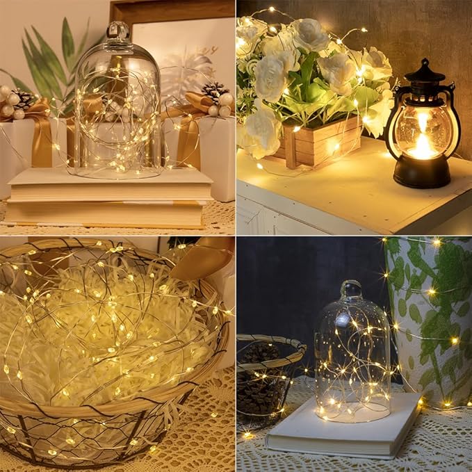 Fairy Lights Plug in,328FT 1000 LEDs Waterproof Led String Lights,Twinkle Light with 8 Modes Remote for Outdoor Indoor Christmas Wedding Birthday Garden Party Decorations,Warm White