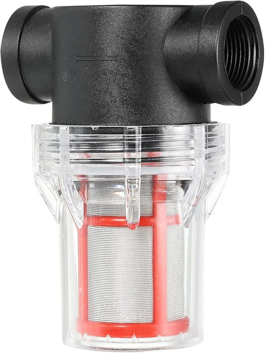 PATIKIL 3/4 Inch Water Pump Strainer Filter, Pipe Water Pump Strainer with 200 Mesh Stainless Steel Filter Screen for Irrigation Garden