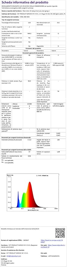 32.8ft(10M) DC 24V Blue COB LED Strip Light IP65 Waterproof 3840LEDs Uniform Glow Dotless Flexible LED Tape Lights for DIY Garden Backyard Hallways Stairs Decoration(No Power Supply)