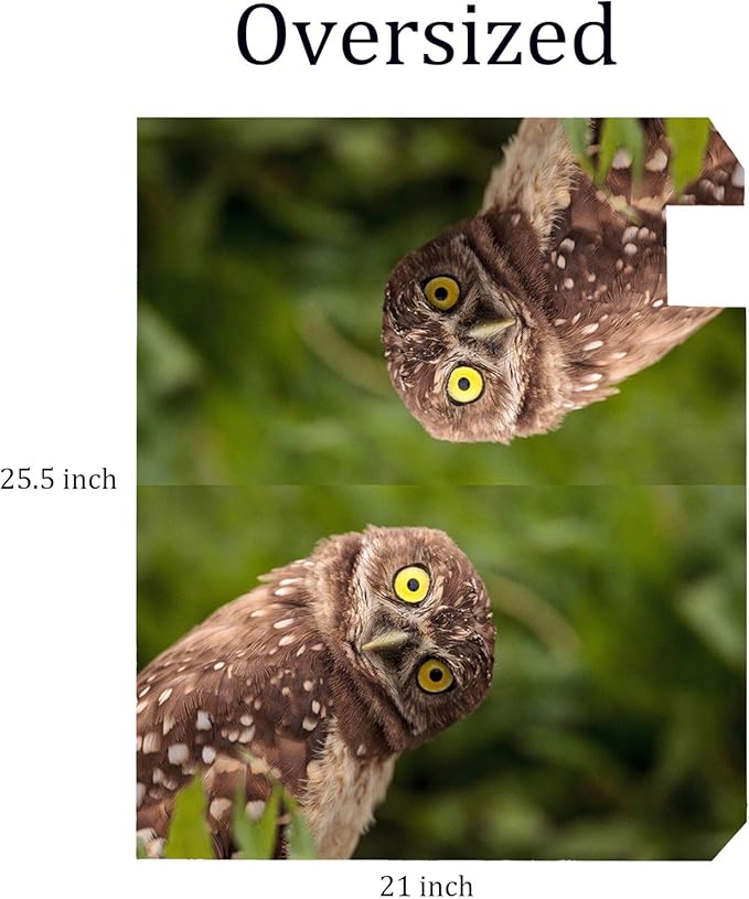 Vantaso Mailbox Covers Magnetic,Funny Owl Letter Post Box Wraps Cover for Outdoor Garden Yard Decorations Oversized 25.5" X 21"