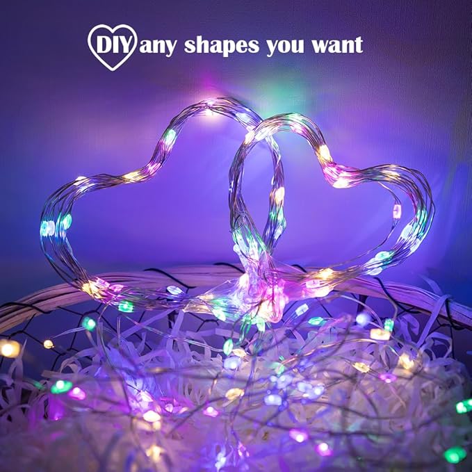 Fairy Lights Plug in,400FT 1200 LEDs Waterproof Led String Lights,Twinkle Light with 8 Modes Remote for Outdoor Indoor Christmas Wedding Birthday Garden Party Decorations,Multicolor