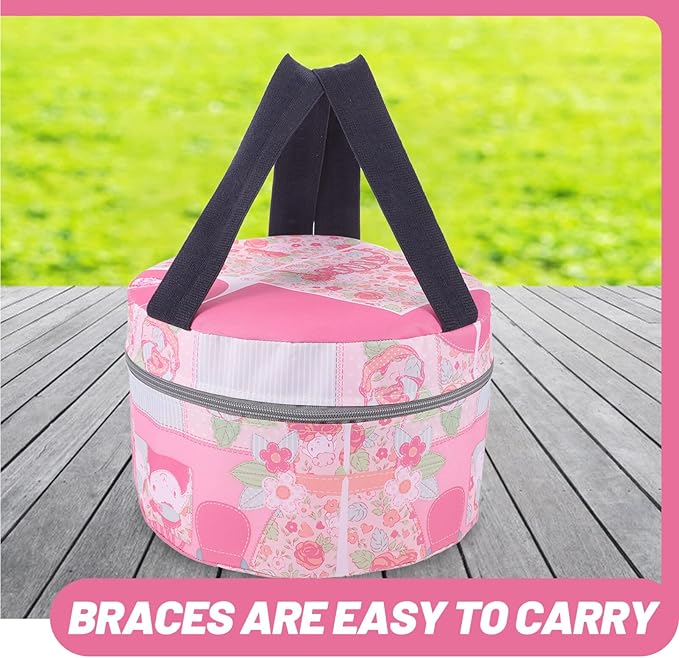 GANAZONO Korean Gardening Seat Gardening Hip Attached Work Seat Farming Cushion Hip Chair with Waist Buckle for Elderly Gardener Outside Planting Farming Fishing Camping Random Color