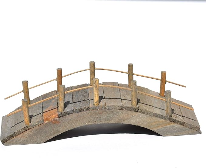 Wooden Bridge for Miniature Garden, Fairy Garden