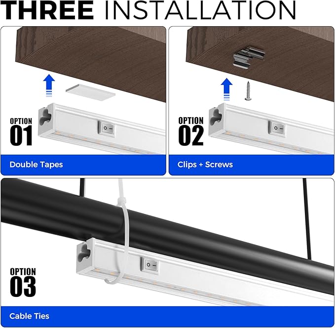 Barrina T5 Grow Lights, Full Spectrum, 2ft 80W (8 x 10W, 500W Equivalent), LED Grow Light Strip for Greenhouse, Plant Grow Shelf, Plug and Play Easy Installation, Yellow, 8-Pack