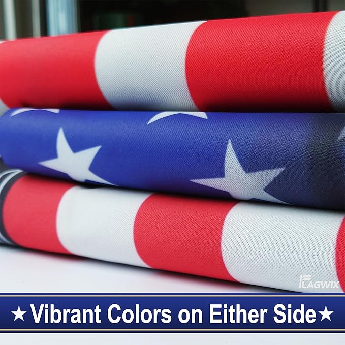 FLAGWIX French Bulldog Flag - Outdoor Dog Decorations, Garden Flag (11.5" x 17.5"), Heavy-duty Canvas American with Dog Garden Decor