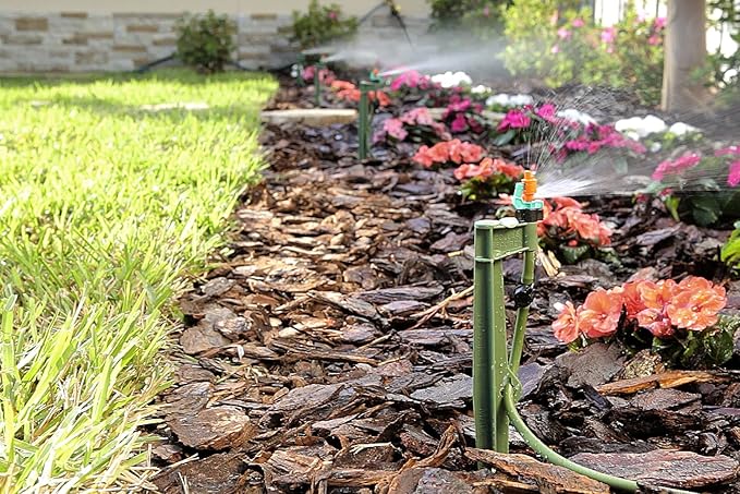 Mister Landscaper Green Landscape Stake Assembly