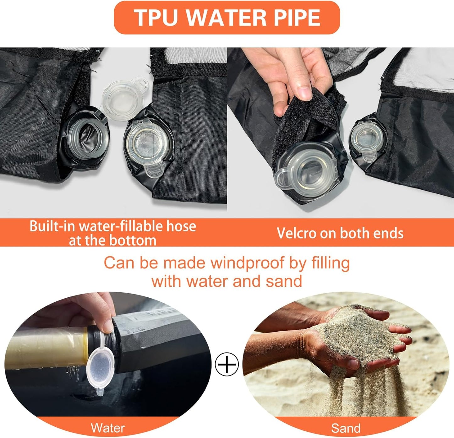 7.5-13FT Mosquito Netting for Patio - Mosquito Net for Patio Garden and Outdoor Umbrellas with Zipper and Adjustable, Umbrella Netting for Outdoor Umbrellas