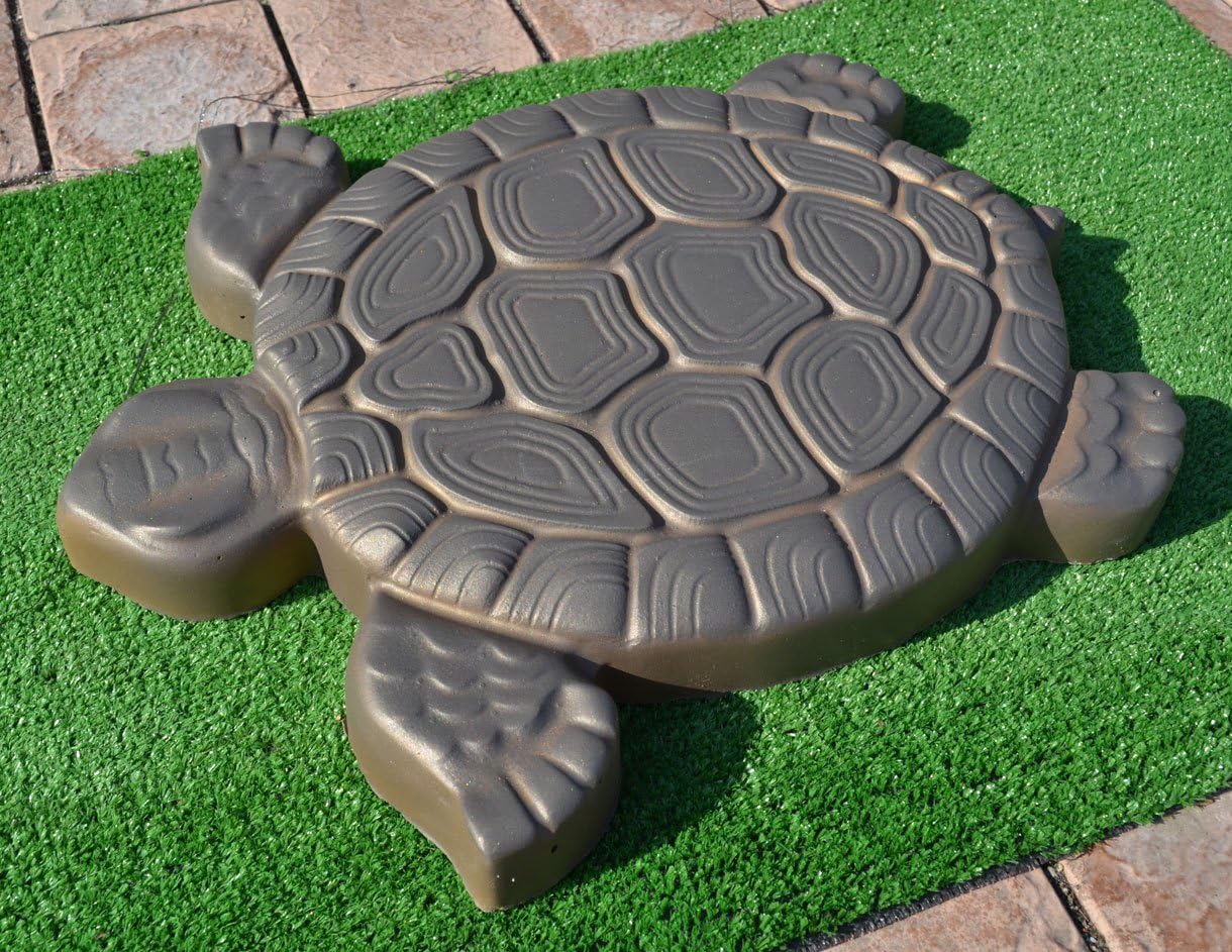 SvitMolds Mold DIY Turtle Shape Stepping Stone Mold Turtle Decorative Stepping Stone Mould Concrete Cement Mould DIY Personalized Manual Garden Lawn Pathmate Paving Pavement Paver (S02)