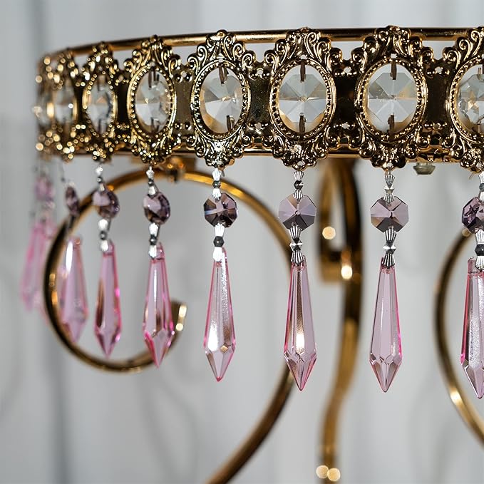 HDCRYSTALGIFTS 30pcs 55mm Multi-Color Crystal Icicle Pendant Chandelier Prisms Drops Lamp Candle Holders Curtain DIY Parts