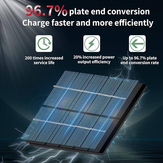 LANFU Solar Powered Motion Sensor Square Outdoor Wall Lights,Black Modern Up and Down Wall Lamps 10W,IP65 Waterproof Warm White 3000K Wall Sconce Light Exterior for Fence,Garden