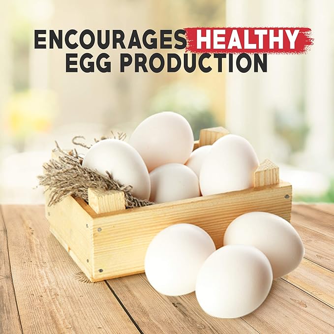 Non-GMO Backyard Chicken Nesting Herbs (8 Pounds) - Naturally Keep a Clean Coop Your Hens Will Love - Chicken Supplies and Feed WormBGone