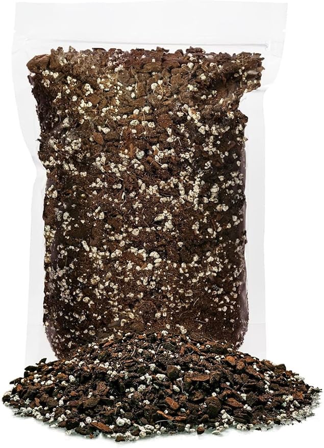 Premium Swiss Cheese Plant Potting Mix - Monstera Deliciosa Blend for Optimal Nutrients and Drainage for Healthy Growth - 2 Quart