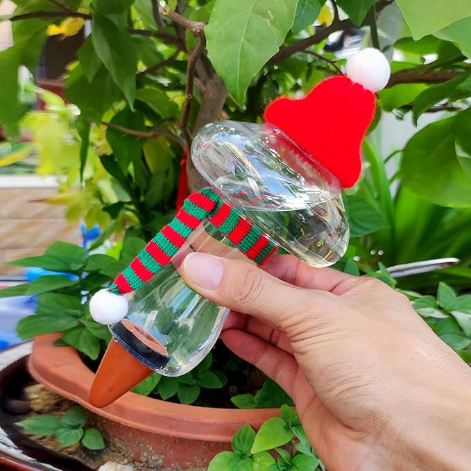 Mushroom Shape Self Watering Spikes, Plant Watering Bulbs Drip Irrigation System Devices for Indoor and Outdoor Plants