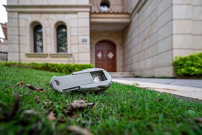 Hide-A-Key Fake Rock Security Safe Storage,Looks and Feels Like a Real Rock Spare Key,Safely Hiking Your Spare Key Outdoor,Yard or Garden Diversion Safes,Outdoor Statue.