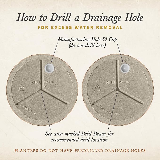 ARBORA 26" Santorini Bowl 2-Pack with Classic Black Finish - Polyresin Indoor and Outdoor Planters, Durable, Weatherproof, Lightweight, Large Plant Pots for Patio, Garden, Deck, Entryway