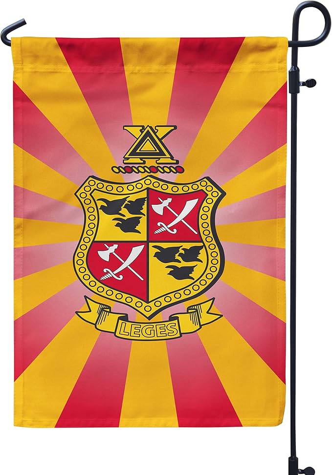 Delta Chi Licensed Flag Garden Flag Banner Yard Decor Outdoor Decoration (Delta Chi #3)