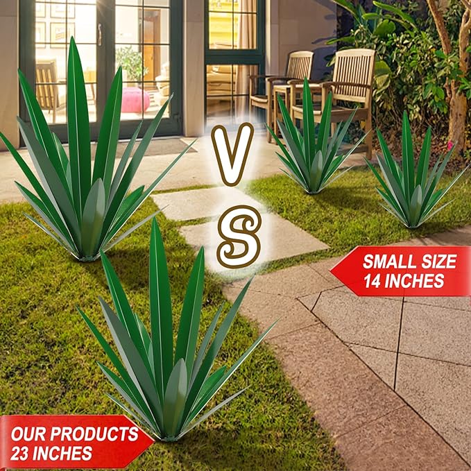 Homight Metal Tequila Country Sculpture DIY Tequila Plant Home Decor Country Tequila Garden Ornament Indooutdoor Statuette Patio Lawn Patio Stake Decoration Gift to The Garden…