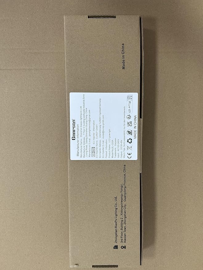 Garpsen Grow Lights for Indoor Plants, 276 LEDs Full Spectrum Plant Light with Auto Timer 6/12/16H, 3 Color Modes & 5 Dimmable Levels, 24W UL Adapter Growing Lamp Panel for Plant Stand Indoor(2Panels)