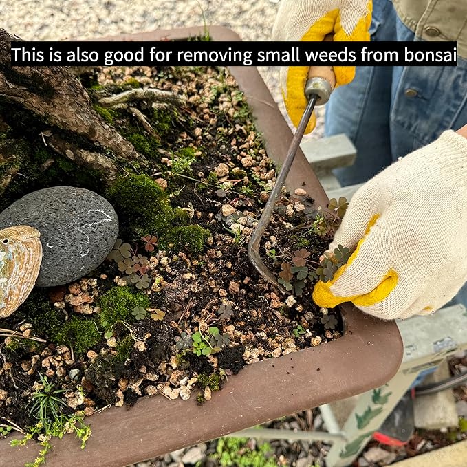 Korean Weed Puller Tool,Root Removal,Garden Weeder for Lawn&Flower Bed Maintenance,Portable Garden Weeder Tool,For Hand Weeder Puller for Vegetable Gardening Backyard Farm Planting Weeding Tool