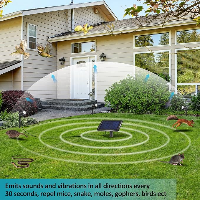 phonar Solar Spot Lights Outdoor Color Changing, 3-in-1 Solar Landscape Spotlights LED Solar Powered LED Light, IP65 Waterproof Low Voltage Landscape Lighting Festive Decoration for Yard Garden Pool