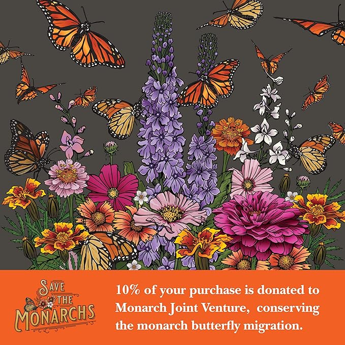 Wildflower Seeds Collection - 500,000+ Bulk Seeds - 6 Different Mixes Including Hummingbird & Butterfly, Save The Monarchs, Save The Bees, Shaded Woodland, Rocky Mountain, & Dryland Pollinator
