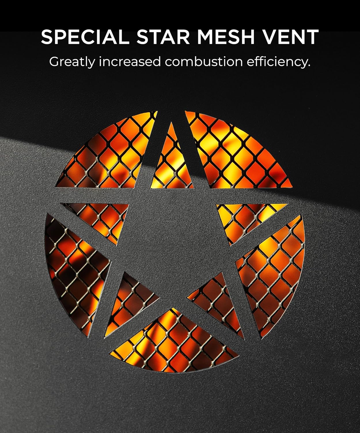 35 Inch Fire Pit with BBQ Grill, Wood Burning Fire Pits for Outside with Lid & Fire Poker, 3 in 1 Round Metal Fire Pit Table with Cooking Grate, Outdoor Firepit for Backyard, Patio, Bonfire, Picnic