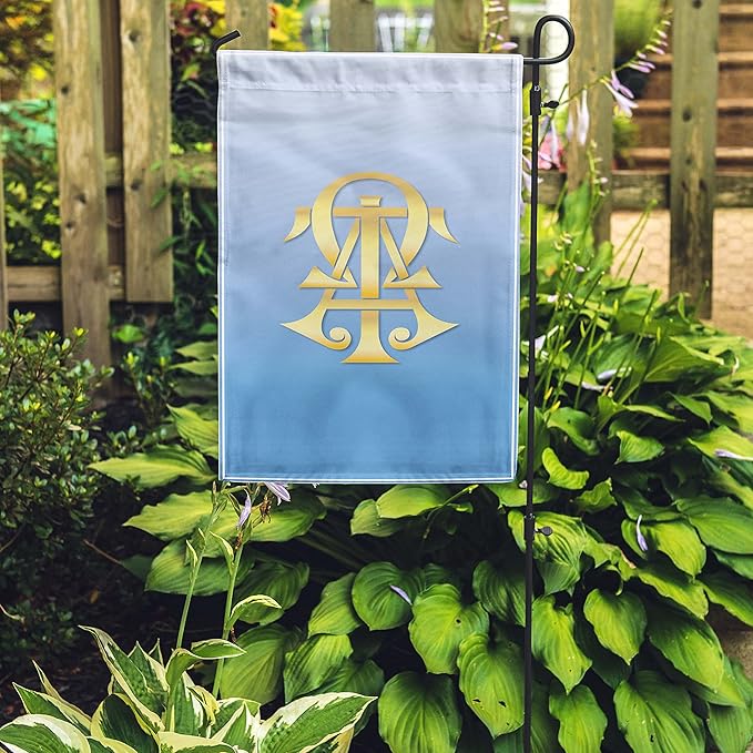 Alpha Tau Omega Licensed Flag Garden Flag Banner Yard Decor Outdoor Decoration (Alpha Tau Omega #2)