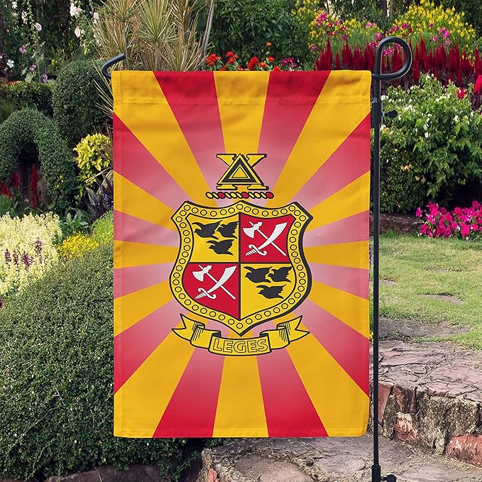 Delta Chi Licensed Flag Garden Flag Banner Yard Decor Outdoor Decoration (Delta Chi #3)